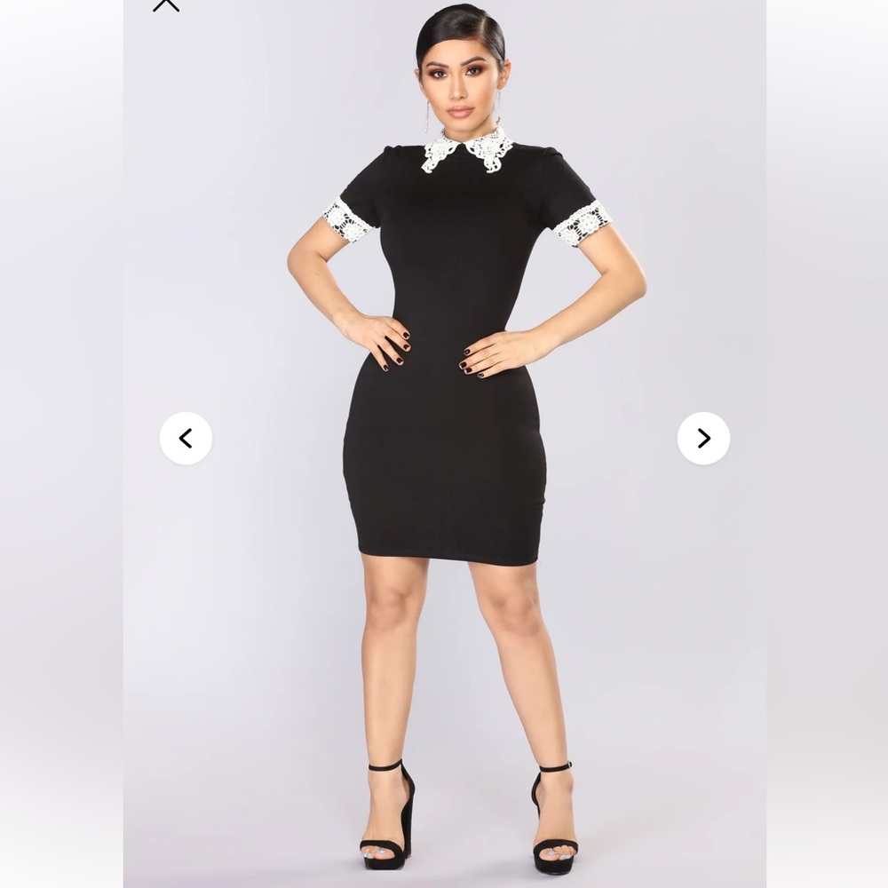 Wednesday Addams collared dress